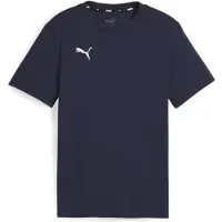 Puma T-paita Teamgoal Casuals - Navy - Valkoinen Lapset, koko YXS/116 cm
