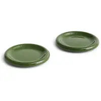 HAY Barro lautanen Green, Ø18 cm 2-pack