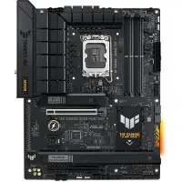 Asus TUF Gaming B760-Plus WIFI, Intel, LGA 1700, Intel Celeron, Intel Core i3, Intel Core i5, Intel Core i7, LGA 1700, DDR5-SDRAM, 128 GB (90MB1ER0-M0EAY0)