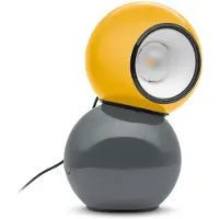 Stilnovo Pöytävalaisin , Gravitino, himmennettävä, Keltainen, Olohuone, Metalli, Design