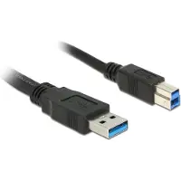 DeLOCK 85069 USB cable USB 3.2 Gen 1 (3.1 Gen 1) 3 m USB A USB B Black (85069)