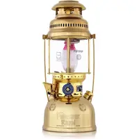 Petromax Petroleum Lampe HK500 Brass, lamppu, messinki