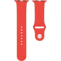Connect Watch 42/44/45 mm silikoninen lenkkiranneke, 140 mm M/L, punainen