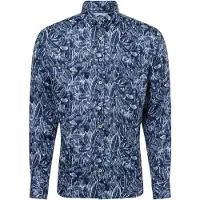 Fynch&Hatton Summer Linen Prints Pitkähihainen Kauluspaita