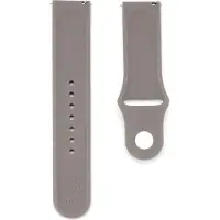 Connect 22 mm silikoninen lenkkiranneke, S / M 110 mm, harmaa