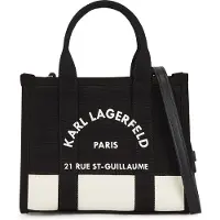 Karl Lagerfeld Käsilaukku 'K/RSG Square' kerma / musta