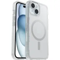 Otterbox Symmetry MagSafe suojakotelo, Apple iPhone 16e/15/14/13, läpinäkyvä