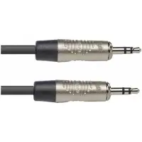 Stagg REAN 2 x 3,5 mm miniJack TRS AUX 1 metrin pituinen äänikaapeli