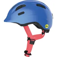 ABUS Smiley 2.1 MIPS Lasten pyöräilykypärä Sparkling Blue (sininen)