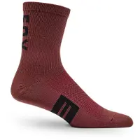 FOX 6" Flexair merino -pyöräilysukat Rusty Brown