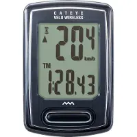 Cateye Velo Wireless musta 8 toimintoa