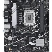 Asus PRIME B760M-K, Intel, LGA 1700, Intel Celeron, Intel Pentium Gold, Intel Core i3, Intel Core i5, Intel Core..., LGA 1700, DDR5-SDRAM, 9 (90MB1FI0-M0EAY0)