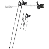 Komperdell FXP Carbon The Erlkönig Polkujuoksusauvat koko 120 cm väri black/white