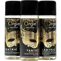 Orgie Tantric - hierontaöljysetti - 3 x 30 ml - aistillinen