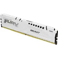 Kingston 32GB (1 x 32GB) FURY Beast White, DDR5 5200MHz, CL40, 1.25V, valkoinen