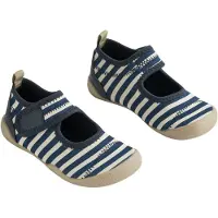 Wheat Wavey Uimakengät Indigo Stripe | Sininen | 27 EU