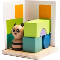 BS Toys Panda's Puzzle Peli