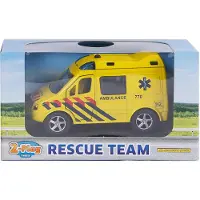2 play Die-cast Pull Back Ambulance NL Light and Sound