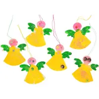 Creativ Company Decorate your Wooden Angel 6pcs.