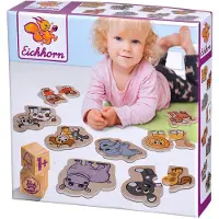 Eichhorn Wooden Animal Puzzle 16 pcs.