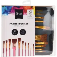 Kärkkäinen Artist Paintbrush Set 10-osainen sivellinsetti