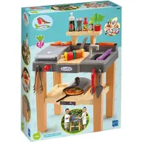 Ecoiffier Summer Kitchen with Barbecue and Pizza Oven 27pcs.