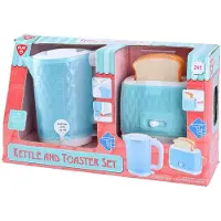 Play Toy Kettle and Toaster with Bread 4pcs.
