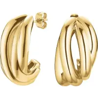 Rosefield Statement Tangle kullatut korvakorut JESTG-J1057