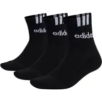 Adidas Urheilusukat musta / valkoinen