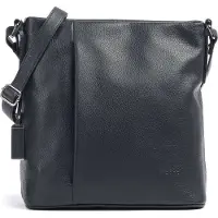 PICARD Pure Crossbody-laukku Nahka 29 cm Sininen