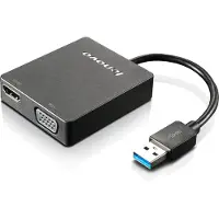 Lenovo USB 3.0 TO VGA/HDMI ADAPTER (4X90H20061)