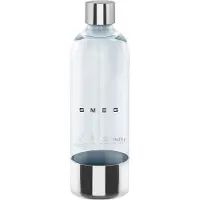 Smeg SKSB01 hiilihapotuspullo, teräs/läpinäkyvä
