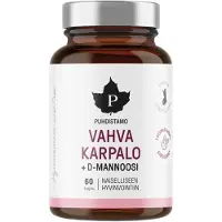 Puhdistamo Vahva Karpalo + D-mannoosi 60kaps