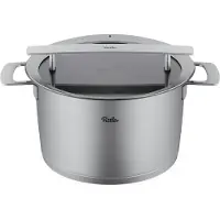 Fissler Phi Collection 016-103-24-000-0 cooking pot, 24 cm, 6.5L, glass lid