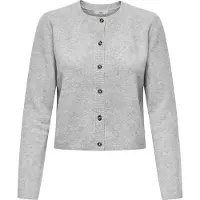 JDY Jdychloe L/S Cardigan Knt Noos - Grey - XL