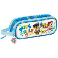 Big Buy Cooking Paw Patrol Pups Rule Double Kynäkotelo