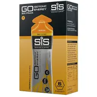 SIS (Science In Sport) SIS GO Isotonic Energy Gel trooppinen hedelmä 6 x 60 ml