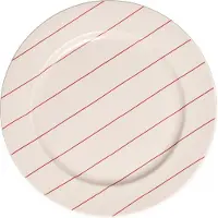 Design Letters Pyjamas Plate - Red - Ø 23 CM