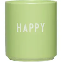 Design Letters - Favourite Muki Happy 25 cl Shadow Lime
