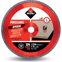 Rubi Timanttilevy märkäleikkaukseen TPI 230 SUPERPRO; 230 mm