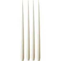 Ester & Erik -kynttilä, 4-pakkaus matta ivory, 42 cm