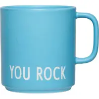 Design Letters VIP -suosikkikuppi kahvalla 25 cl You rock