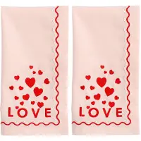 Vondels - Summer Party Servetti Love 45 cm 2 kpl Soft pink