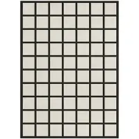 Layered Avenue Checked Bone -villamatto White, 300 x 400 cm