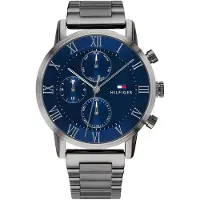 Tommy Hilfiger 1791456 Kane Blue Dial Miesten katsella