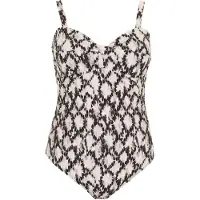 ONLY Carmakoma Carelly Swimsuit - Cream - 42