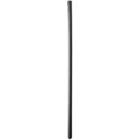 All Black Silicone Dilator SU02 240 x 8 mm