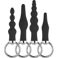 NMC Back Up Butt Plug Kit Black