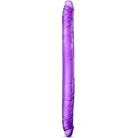 Blush Novelties B Yours Double Dildo Purple 42,5 cm