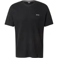 BOSS for man. 50535891 Waffle T-shirt black (M), Homewear, Cotton, Short sleeve